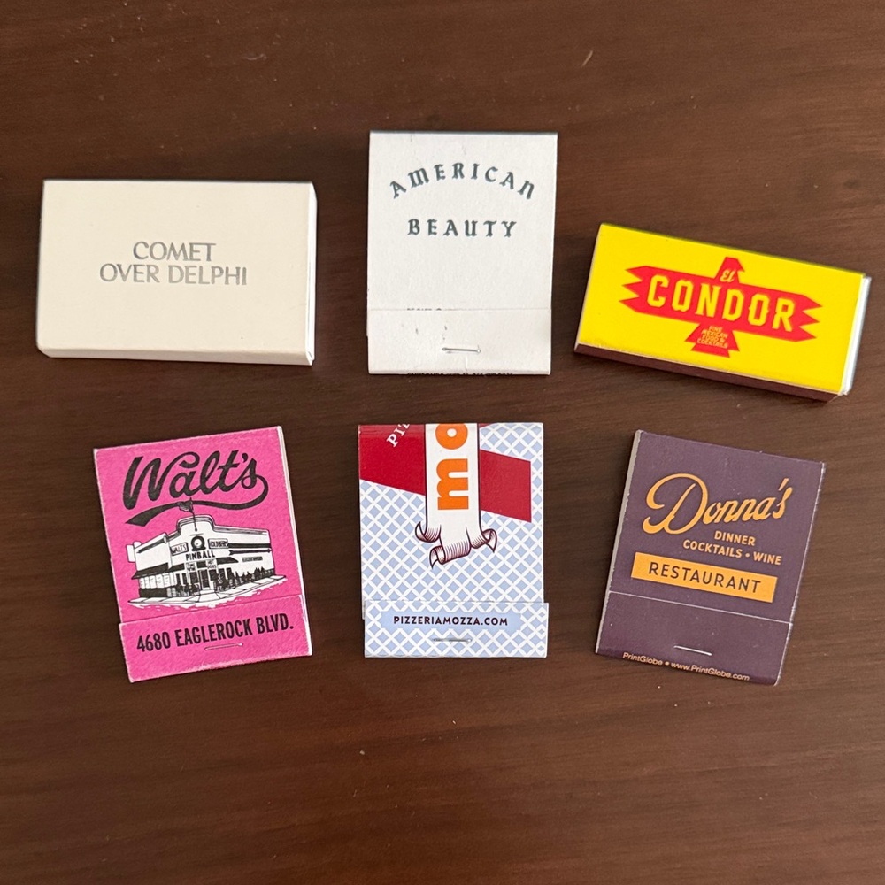 Los Angeles Matchbook bundle